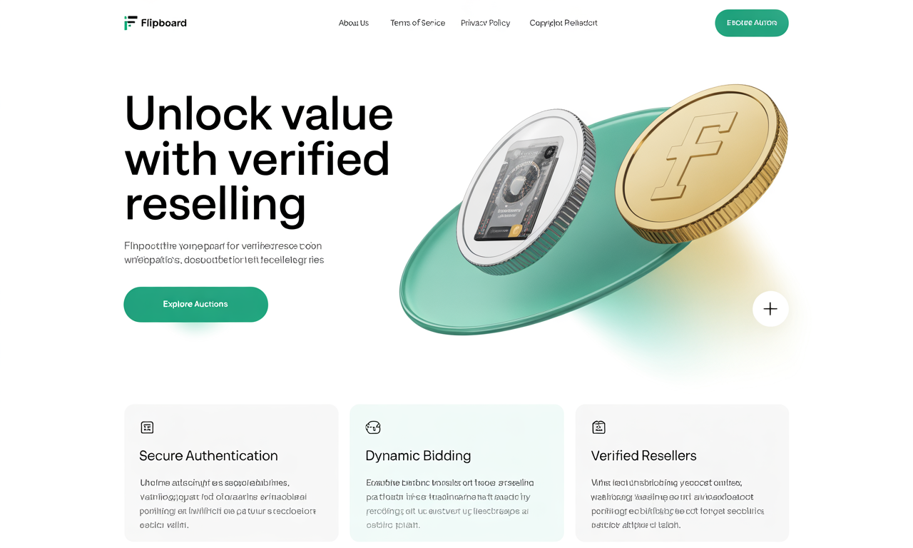 Flipboard – Flipping Marketplace Concept